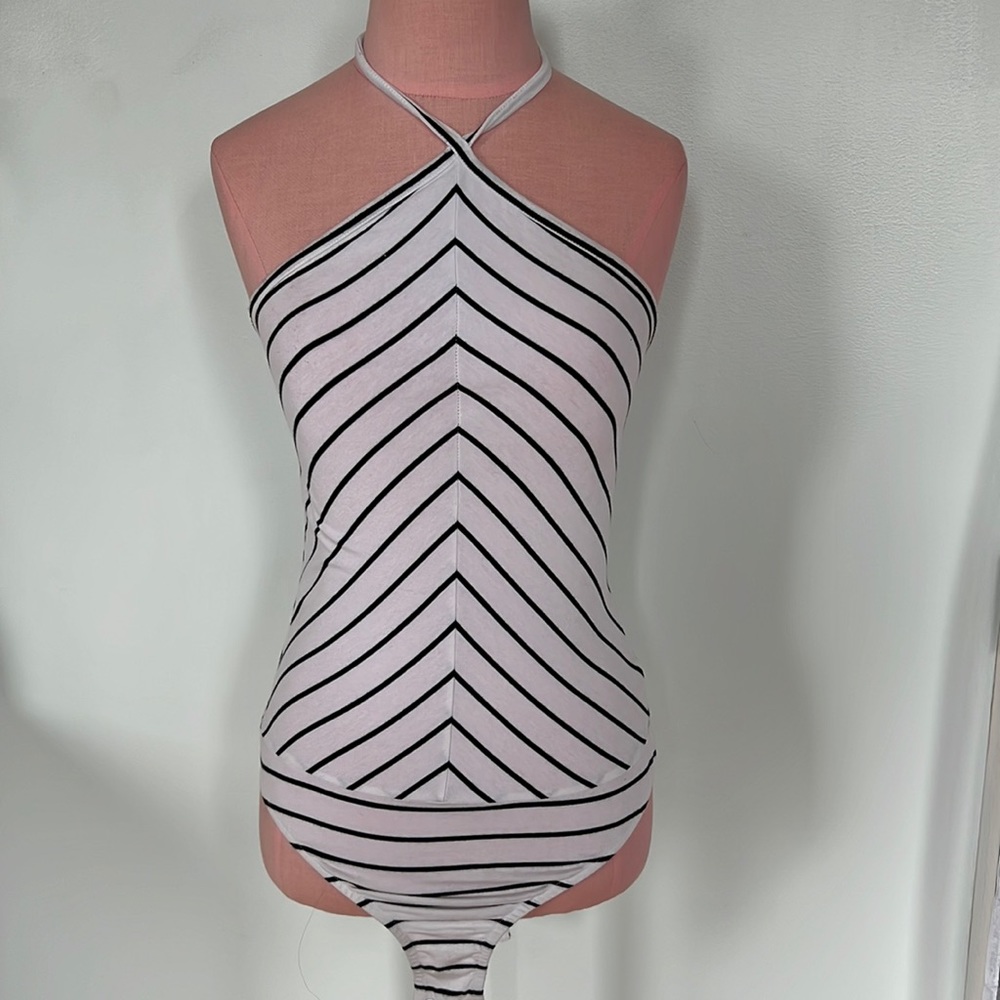 Stripped Bodysuit